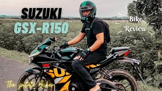 Suzuki GSXR150 review  🔥10000 km User riding Experience [upl. by Dlorad]