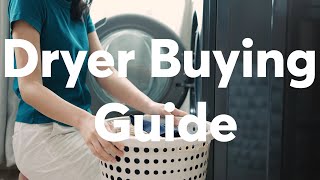 Dryer Buying Guide  Consumer Reports [upl. by Madora747]