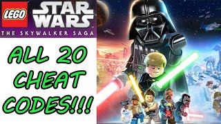 Lego Star Wars the Skywalker Saga All 20 Cheat Codes Not Clickbait [upl. by Stouffer690]