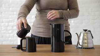 Using the Stelton French Press [upl. by Ennagem]