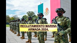 Convocatoria MARINA Armada de México 2024 Requisitos y Documentación [upl. by Eigna]