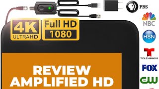 Review Amplified HD Digital TV Antenna Long 180 Miles Range  Support 4K 2020 LATEST [upl. by Rawdon759]