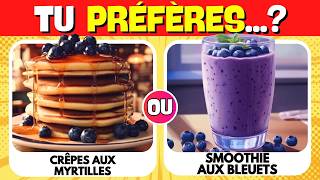 Tu Préfères Malbouffe vs Alimentation Saine 🍔🥗  QuzZapp [upl. by Belicia799]