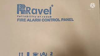 Ravel fire alarm control panel unboxing installation amp testing [upl. by Amat]