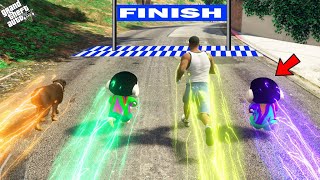 GTA 5  Franklin Challenge Shinchan Pinchan amp Chop For Race In GTA 5  GTA 5 Mods [upl. by Concha]