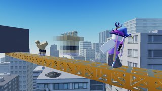 Roblox Parkour quotPlayed Incorrectlyquot  simply a skill issue [upl. by Attesor]