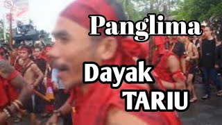 Merinding Panglima Bala Adat Dayak Tariu [upl. by Yenffit]