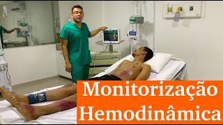 Monitorização Hemodinâmica [upl. by Jilly665]