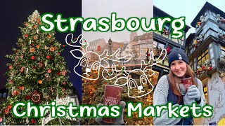 STRASBOURG CHRISTMAS MARKET 2024  a magical minitour of the Capital of Christmas [upl. by Helbona]