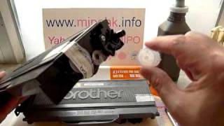 brother Toner Cartridge Refill TN2025 TN2130 mipohk 提供 [upl. by Jolie563]