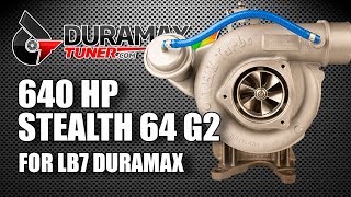 640 hp Stealth 64 G2 for LB7 Duramax [upl. by Ocnarf]