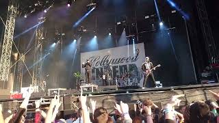 Hollywood Undead  Undead 3062018 live in Panenský Týnec Aerodrome [upl. by Xuaeb79]