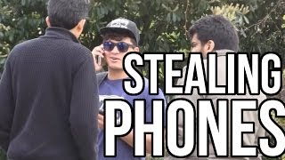 STEALING PEOPLES PHONE PRANK  GONE WRONG   IN CANTERBURY [upl. by Lawton855]