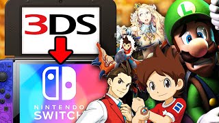 Every 3DS Game on Nintendo Switch [upl. by Nirel459]