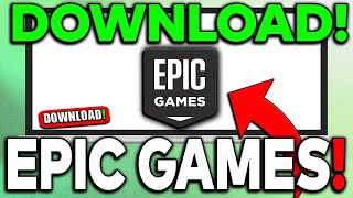 How To Download Epic Games Launcher 2024 [upl. by Nyllewell864]