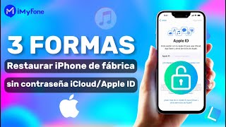 【3 Formas】Restaurar iPhone 16 de fábrica sin contraseña iCloudApple ID [upl. by Meedan438]