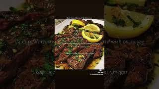 Best Steak Marinade In Existence yum 🤤 shorts steak recipe [upl. by Gladine]