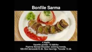 Bonfile Sarma Yemek Tarifi [upl. by Akerdna]