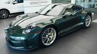 Paint to Sample Oak Green 2022 Porsche 911 GT3 Touring  Sonderwunsch [upl. by Antonin345]