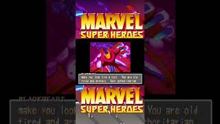 Marvel Super Heroes  Blackheart Ending marvel capcom arcade cutscene videojuegos [upl. by Kovar]