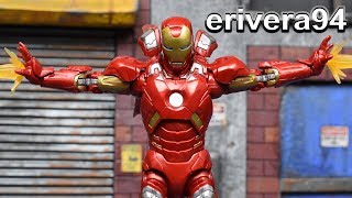 Marvel Legends IRON MAN MARK 7 First Ten Years 10th Anniversary Figure Review [upl. by Laira342]