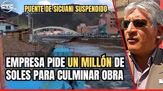 Puente de Sicuani suspendido [upl. by Hilleary]