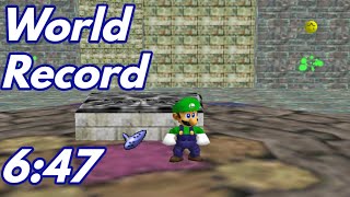 WR Super Melee Adventure 64 Luigi Commentary Speedrun in 647 [upl. by Ventre931]