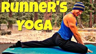 Yoga for Runners  25 Minute Stretch  Sean Vigue Fitness [upl. by Navap942]