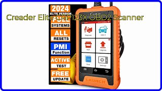 REVIEW 2024 Creader Elite CRP123X OBD2 Scanner ESSENTIAL details [upl. by Matthias]