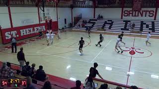 St Helena High vs Clear Lake Boys Varsity Basketball [upl. by Ashlie]