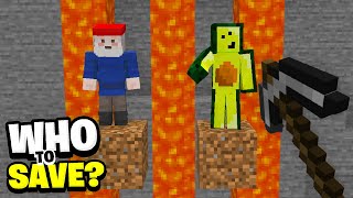 Minecraft AVOCADOS from Mexico vs GNOME Saving Hamood ANIMATION [upl. by Rame380]