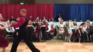 Summer Lenhart dancing Bolero  Arthur Murray Puget Sound [upl. by Ahsinaj836]