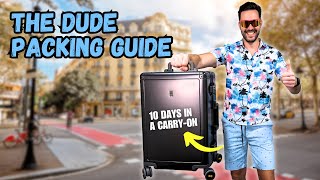 The Ultimate CarryOn Bag Packing Guide for Men all seasons [upl. by Nomael]