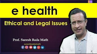 ehealth  Ethical and legal issues Digital Health Regulating Laws [upl. by Colman]