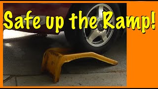 How to SAFELY drive up a Car Ramp [upl. by Huxley]