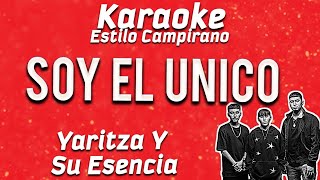 Soy El Unico  KARAOKE  Yaritza Y Su Esencia [upl. by Eolcin787]