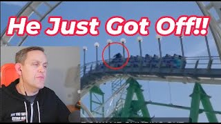 Lets Talk Restraint failure at Castles N Coasters on the Desert Storm Rollercoaster [upl. by Donelu350]