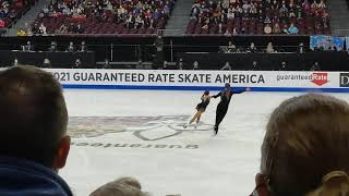 Aleksandra Boikova  Dmitrii Kozlovski  Skate America 2021 SP [upl. by Otrebire]