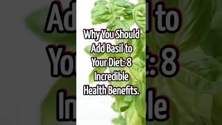 Why You Should Add Basil to Your Diet 8 Incredible Health Benefits Health [upl. by Quint]