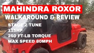 Mahindra Roxor Walkaround  Roxor Review [upl. by Yerxa]