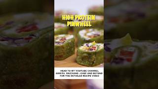 High Protein Pinwheels  Veg Pinwheels  Paneer Pinwheels [upl. by Watkins184]