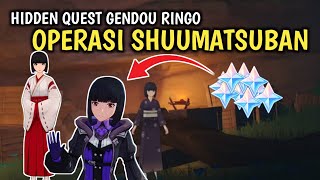 Guide Hidden Quest Gendou Ringo Operasi Shuumatsuban  Genshin Impact Indonesia [upl. by Lanie]