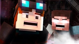 ► TheDiamondMinecart ◄ Minecraft  HEROBRINE IN THE LIBRARY  Animated Funny Moment [upl. by Cassey]