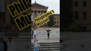 Corriendo las escalas del museo de Philadelphia rocky philadelphia running [upl. by Adrian]