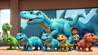 Dinosaur Jungle Jamboree  Kids’ Fun Song with Dinosaurs [upl. by Annasiul]