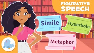 FIGURATIVE SPEECH for KIDS 🧾 Similes Metaphors and Hyperboles ✏️ Literature for Kids ✍️ Episode 1 [upl. by Aisyram881]