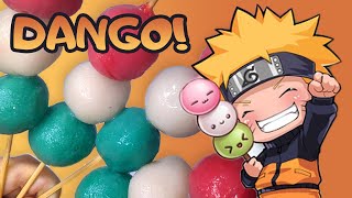 Naruto Dango How to Make the Famous Japanese Sweet Dumplings [upl. by Lleder]