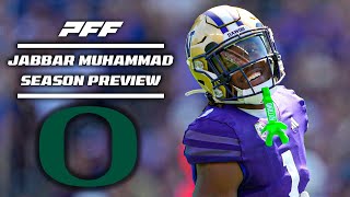 Jabbar Muhammad is a DAWG  Oregon CB Scouting Report [upl. by Affer]