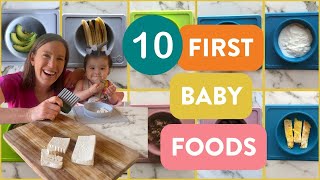 Dietitian Reveals 10 Best Foods for the First 10 Days of BabyLed Weaning [upl. by Dur703]