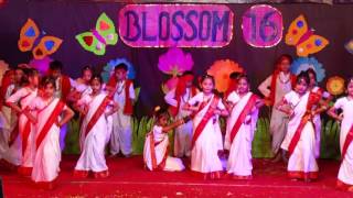 Csps Indore dance performance of ek Kali do Patiya in Annual function Blossom 16 [upl. by Ettedualc]